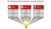 Astounding Business Strategy Template Presentation Slides