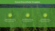 Alluring Forest PowerPoint Template Presentation Slide