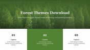 Forest Themes Free Download PPT Template & Google Slides