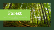 Creative Forest PowerPoint and Google Slides Themes