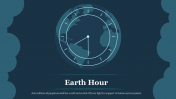 Creative Earth Hour PPT Presentation Template