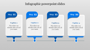Use Infographic PowerPoint Slides With Blue Color Slide