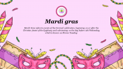 Mardi Gras PPT Background Presentation and Google Slides
