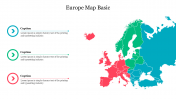 Europe Map Basic PowerPoint Presentation Template