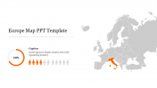 Best Europe Map PPT Template For Presentation