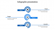 Amazing Infographic Presentation PPT With Three Nodes