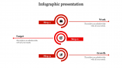 Use Infographic Presentation PPT With Three Nodes Slide