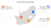 Pretoria South Africa Map PowerPoint and Google Slides
