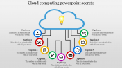 Best Cloud Computing PowerPoint Template and Google Slides