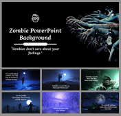 Zombie Background PowerPoint And Google Slides Themes