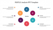 Circle PESTLE Analysis PPT Template For Presentation