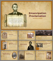 Emancipation Proclamation Presentation and Google Slides