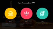Innovative Law Presentation PPT Template Slide Design