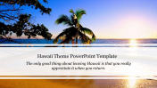 Hawaii Theme PowerPoint Template Free & Google Slides