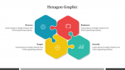 Puzzle Model Hexagon Graphic PowerPoint Presentation