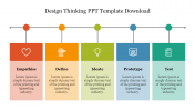 Download Free Design Thinking PPT Template & Google Slides