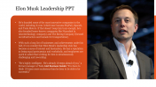 Elon Musk Leadership PPT Presentation and Google Slides