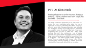 Free PPT on Elon Musk Presentation and Google Slides