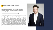 PowerPoint Elon Musk Presentation and Google Slides