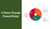 3 Piece Puzzle PowerPoint And Google Slides Themes