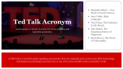 Effective Ted Talk Acronym PowerPoint Presentation