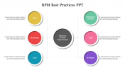 BPM Best Practices PPT With Circle Design Presentation