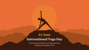 Best International Yoga Day PPT Presentation Template