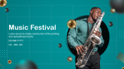Music Festival PowerPoint Template Free Google Slides