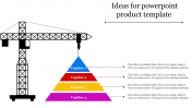 Pyramid Model PowerPoint Product Template Presentation