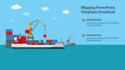 Shipping PowerPoint Templates Free Download Google Slides