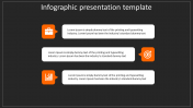 Imaginative Infographic Template PowerPoint with Three Nodes
