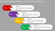 Best Infographic Templates Slide PPT with Four Nodes