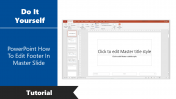 Informative PowerPoint How To Edit Footer In Master Slide