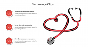 Innovative Stethoscope Clipart Presentation Template