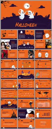Happy Halloween PowerPoint Designs For Presentation