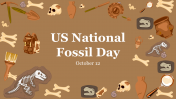 US National Fossil Day PPT Presentation and Google Slides