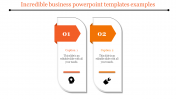 Stunning Business PowerPoint Templates In Orange Color