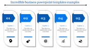 Innovative Business PowerPoint Templates In Blue Color