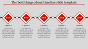 attributes timeline slide template 	