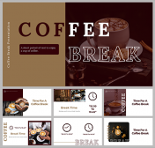 Coffee Break PowerPoint and Google Slides Templates