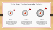 Three Node Target Template PowerPoint Designs