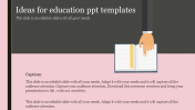 Deal out this Education PPT Templates Presentation