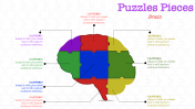 Our Predesigned Puzzle Pieces PPT Template Presentation
