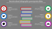 Multicolored Infographic PowerPoint Slides Templates