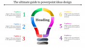 Colorful PowerPoint Ideas Design Template-Bulb Model