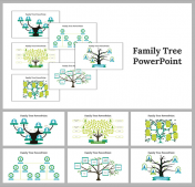 Creative Family Tree PowerPoint And Google Slides Templates