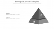 Use Pyramid PowerPoint Template In Grey Color Layout