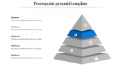 Elegant PowerPoint Pyramid Template For Presentation