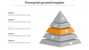 Easy To Use PowerPoint Pyramid Template