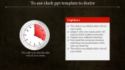 Clock PowerPoint PPT Template For PPT presentation